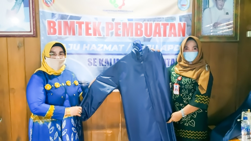 PKK Kabupaten Banjar berharap Pembuatan APD Jadi Lapangan Kerja Baru