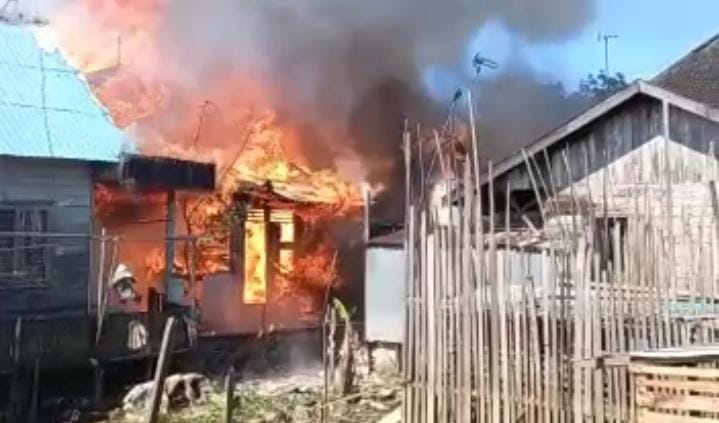 Dalam sehari terjadi 2 kali kebakaran di Kabupaten Banjar