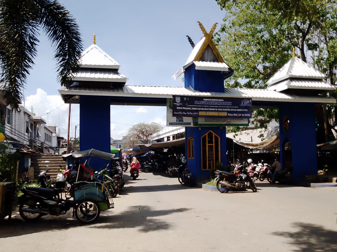 Kawasan Pasar Martapura akan dibenahi dan jadi percontohan bagi pasar di Kabupaten Banjar