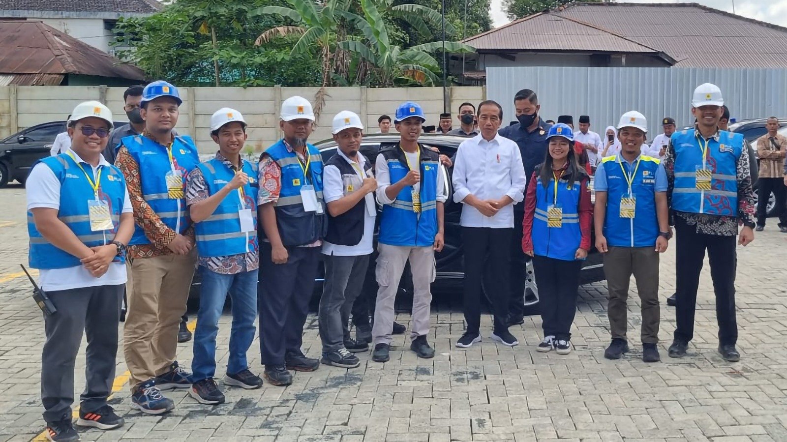 PLN Sukses Hadirkan Listrik Tanpa Kedip Selama Kunker Presiden Jokowi di Kalsel IMG 20230317 WA0045
