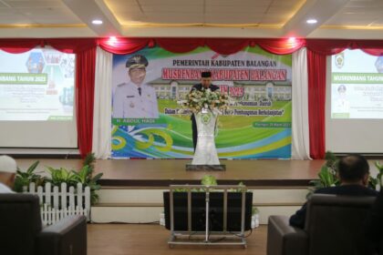 Ketua DPRD Balangan menyampaikan 2563 pokok pokok pikiran fraksi dalam Musrenbang Balangan