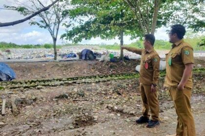 Tempat Pembuangan Akhir TPA Batu Merah Kecamatan Lampihong Kabupaten Balangan Provinsi Kalimantan Selatan