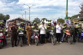 Bupati Tabalong, Anang Syakhfiani bersama unsur Forkopimda meluncurkan secara resmi program Julak Wasi Tahap II (foto : Media Center Tabalong)