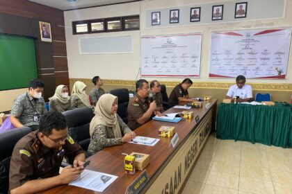 orum koordinasi pengawasan dan pemeriksaan kepatuhan Kabupaten Balangan tahap 1 tahun 2023 di Balangan
