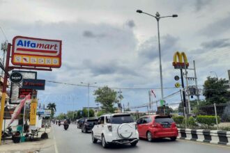 Jejeran reklame di Kota Banjarbaru