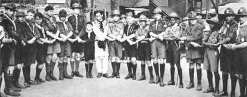 Jambore Dunia Pertama tahun 1920 di Inggris